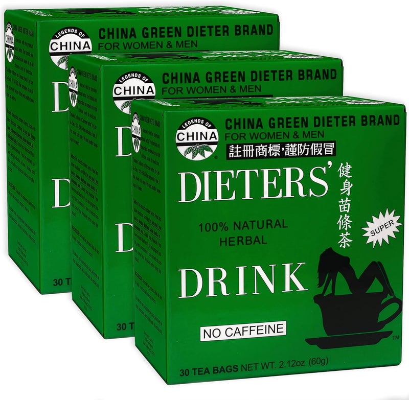 Uncle Lee's Tea Dieters Tea For Weight Loss, 30 Bag, 2.12oz, Pack of 3 - Image 1